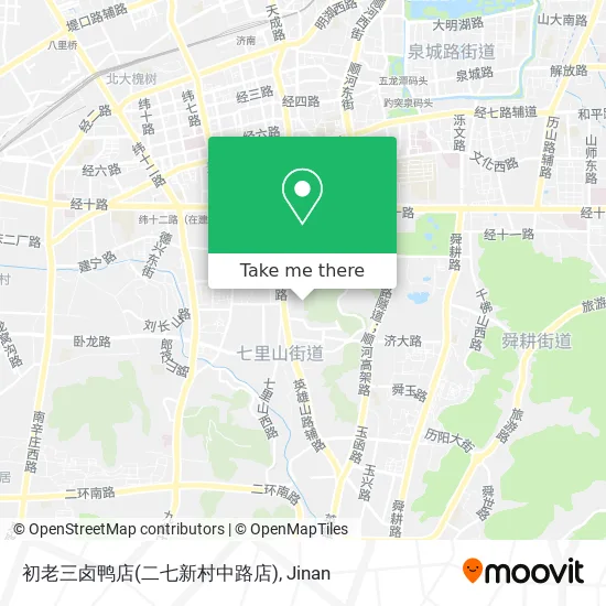 初老三卤鸭店(二七新村中路店) map