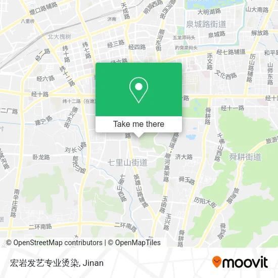 宏岩发艺专业烫染 map