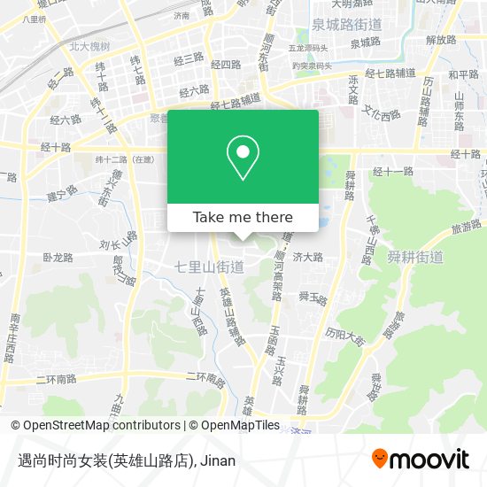 遇尚时尚女装(英雄山路店) map