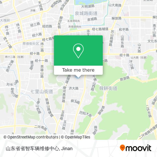 山东省省智车辆维修中心 map