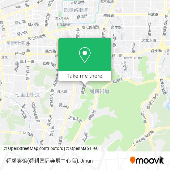 舜馨宾馆(舜耕国际会展中心店) map