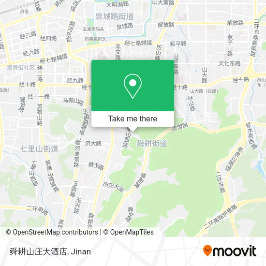 舜耕山庄大酒店 map