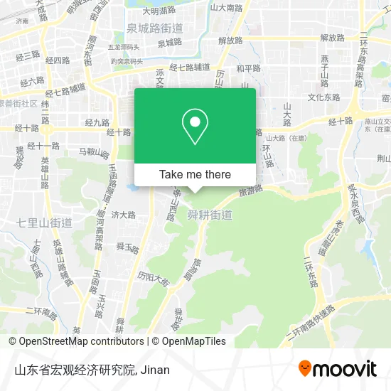 山东省宏观经济研究院 map