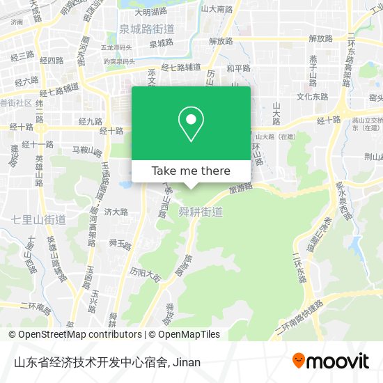 山东省经济技术开发中心宿舍 map