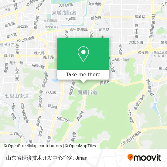 山东省经济技术开发中心宿舍 map