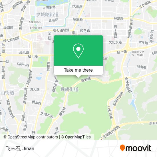 飞来石 map