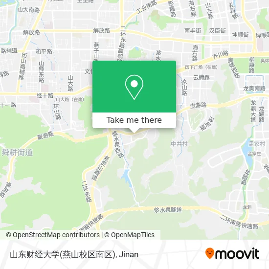 山东财经大学(燕山校区南区) map