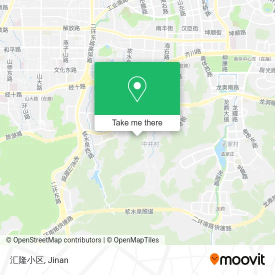 汇隆小区 map