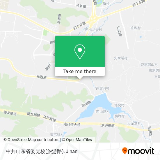 中共山东省委党校(旅游路) map