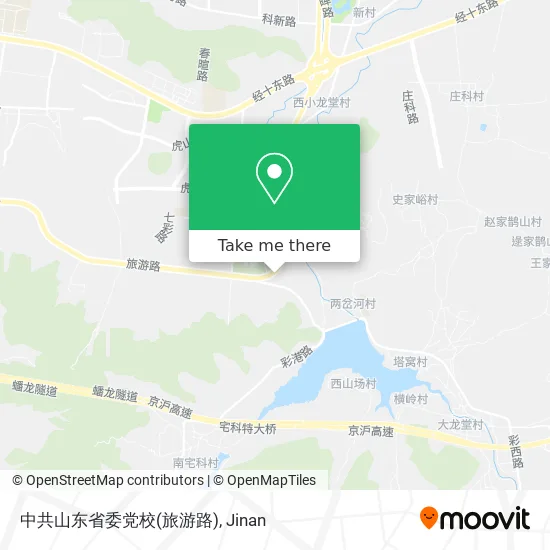 中共山东省委党校(旅游路) map