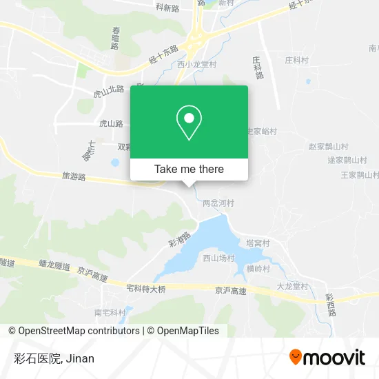 彩石医院 map