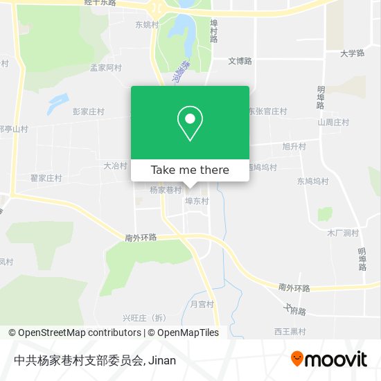 中共杨家巷村支部委员会 map