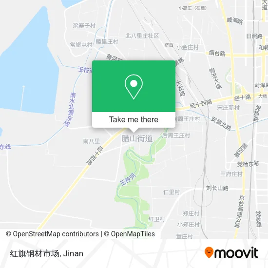 红旗钢材市场 map
