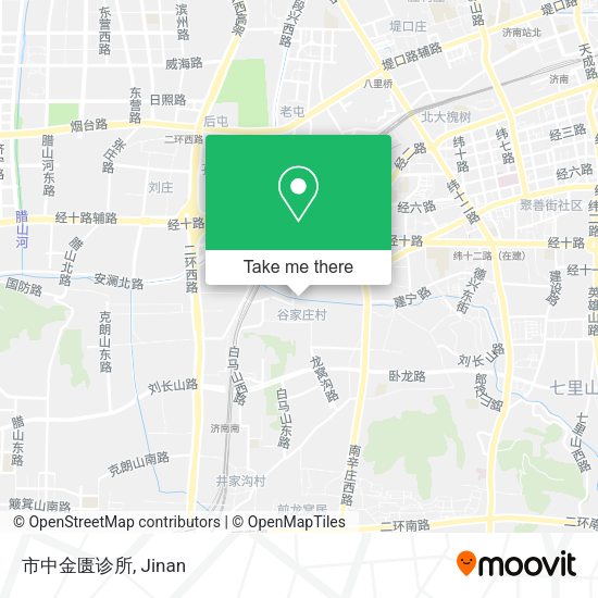 市中金匮诊所 map