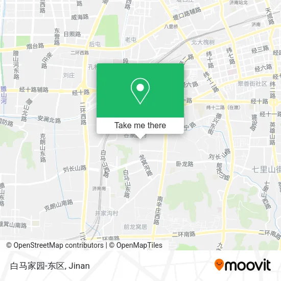 白马家园-东区 map