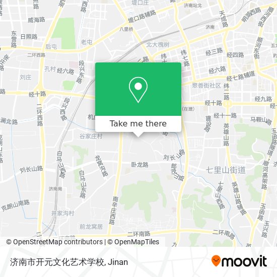 济南市开元文化艺术学校 map
