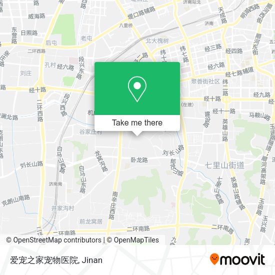 爱宠之家宠物医院 map