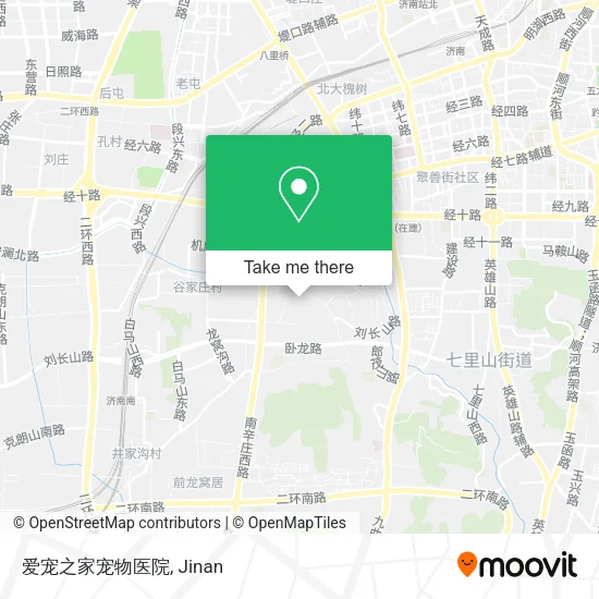爱宠之家宠物医院 map