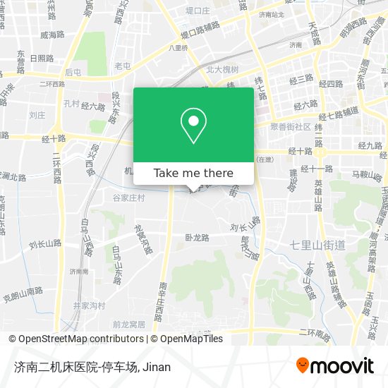 济南二机床医院-停车场 map