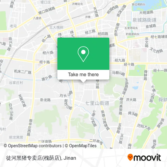 徒河黑猪专卖店(槐荫店) map