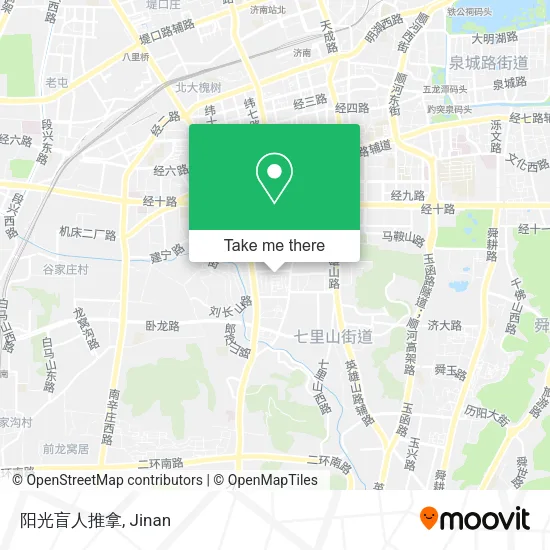 阳光盲人推拿 map