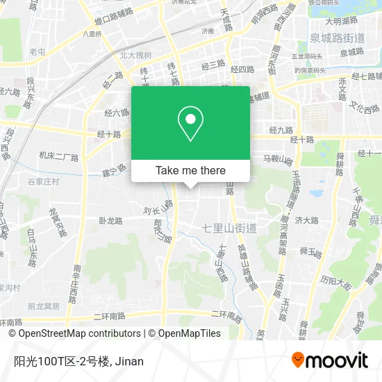 阳光100T区-2号楼 map