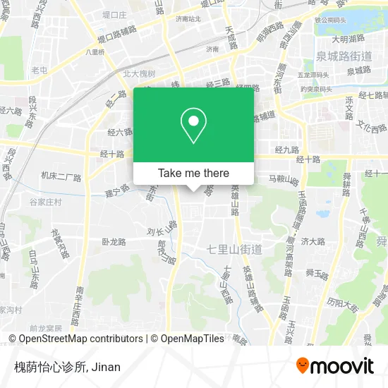 槐荫怡心诊所 map