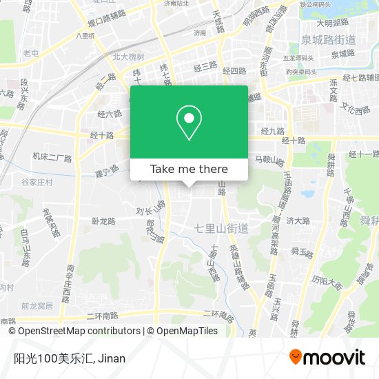 阳光100美乐汇 map