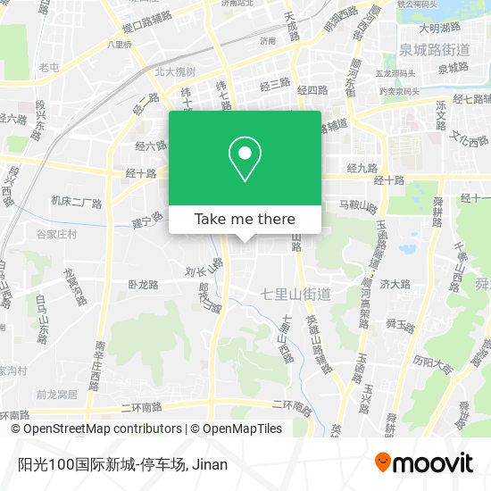 阳光100国际新城-停车场 map
