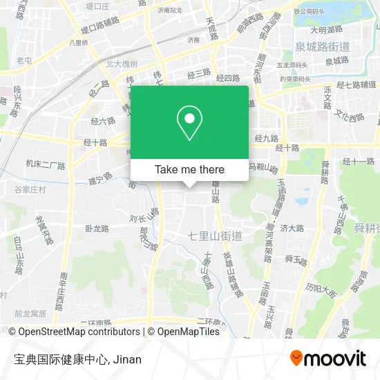 宝典国际健康中心 map