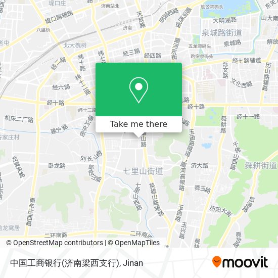 中国工商银行(济南梁西支行) map