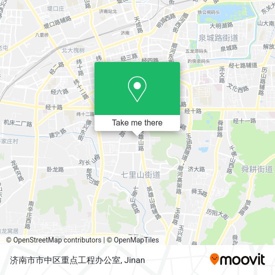 济南市市中区重点工程办公室 map