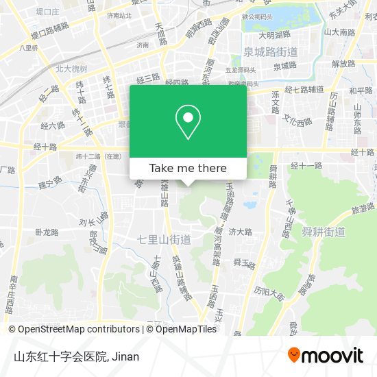 山东红十字会医院 map