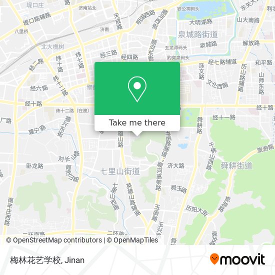 梅林花艺学校 map