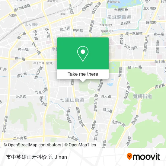 市中英雄山牙科诊所 map