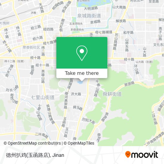 德州扒鸡(玉函路店) map