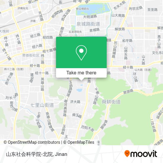 山东社会科学院-北院 map