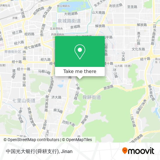 中国光大银行(舜耕支行) map
