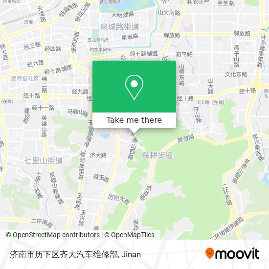 济南市历下区齐大汽车维修部 map