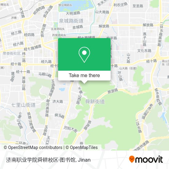 济南职业学院舜耕校区-图书馆 map