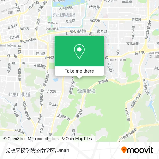 党校函授学院济南学区 map