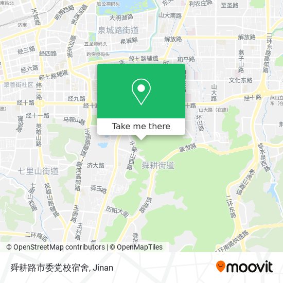 舜耕路市委党校宿舍 map
