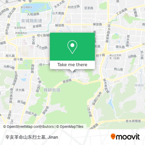 辛亥革命山东烈士墓 map