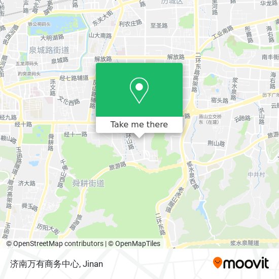 济南万有商务中心 map