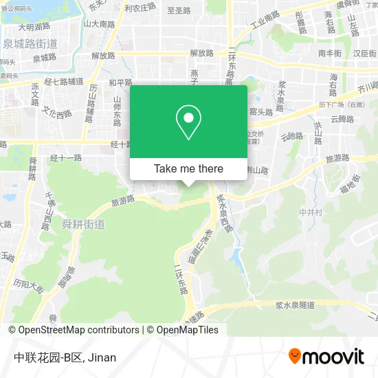 中联花园-B区 map