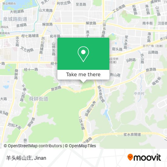 羊头峪山庄 map