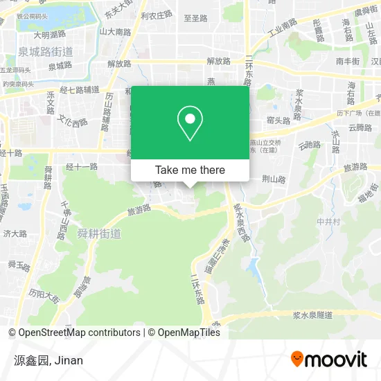 源鑫园 map