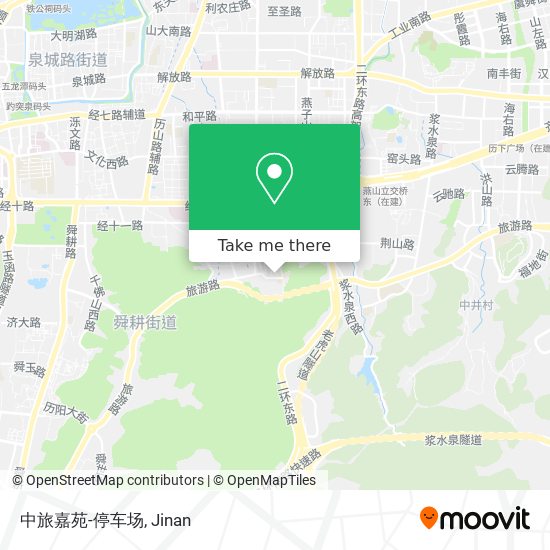 中旅嘉苑-停车场 map