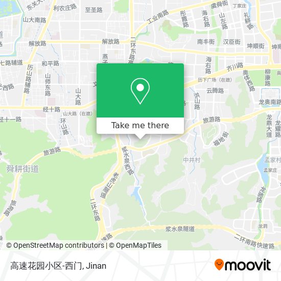 高速花园小区-西门 map