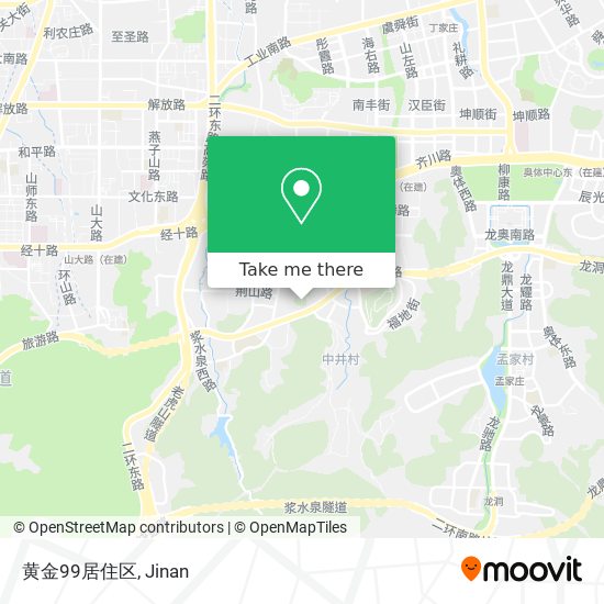 黄金99居住区 map